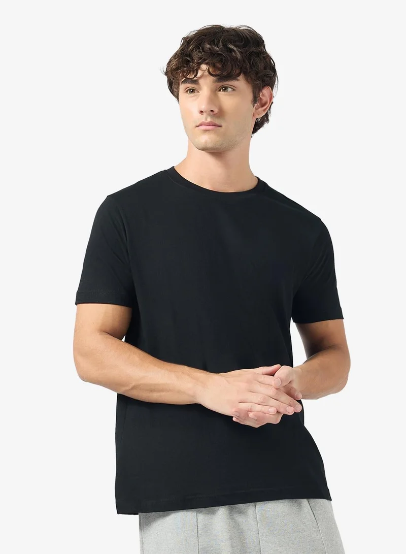 Seventy Five Basics Pack of 3 Round Neck T-Shirt